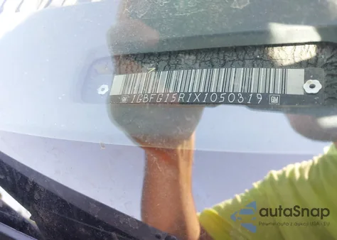 1999 Chevrolet Express из США, поврежденный, VIN 1GBFG15R1X1050319